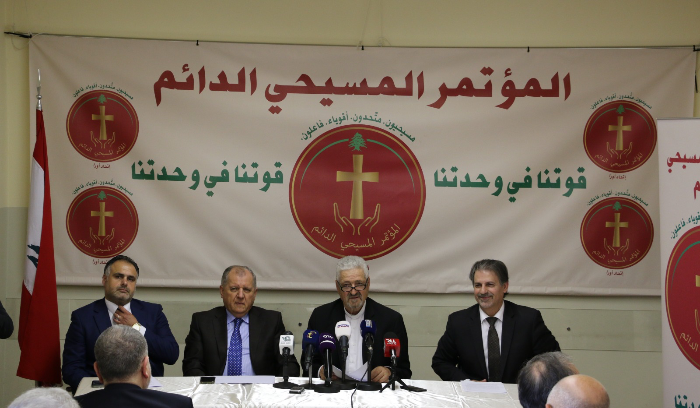 المؤتمر المسيحي الدائم :<br />
ملف النزوح السوري يهدد كيان لبنان وتسييسه ممنوع