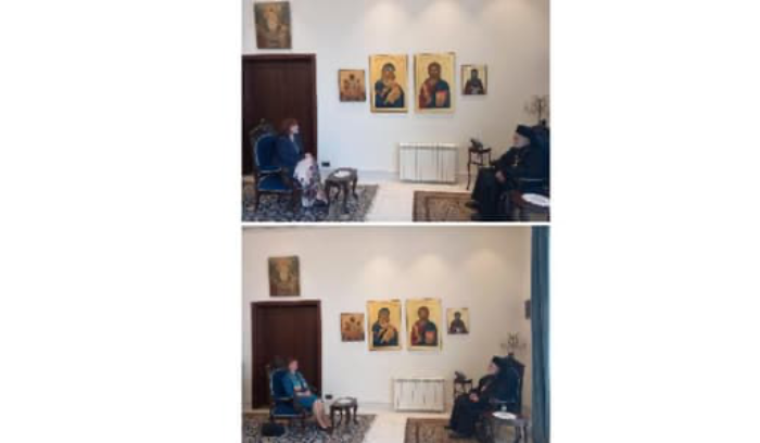 عودة استقبل سفيرة كندا والمنسقة الخاصة للأمم المتحدة