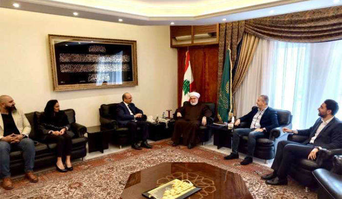 وفد قواتي زار مفتي طرابلس