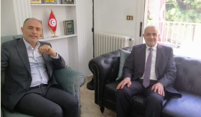 اسعد الحريري زار سفير تونس
