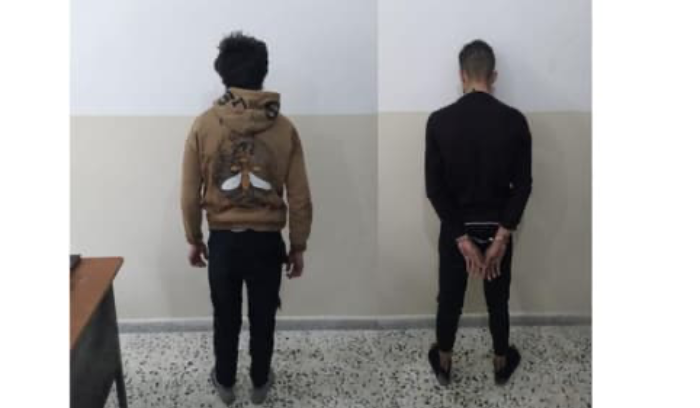 توقيف شخصَين بجرم سرقة هواتف خلوية
