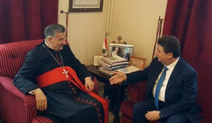كنعان من بكركي: الفراغ قاتل والمرحلة تحتاج الى حلول واصلاحات