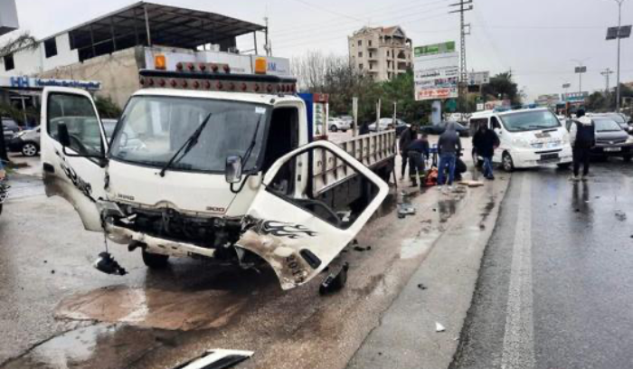 جريحان في حادث سير على اوتوستراد جبيل
