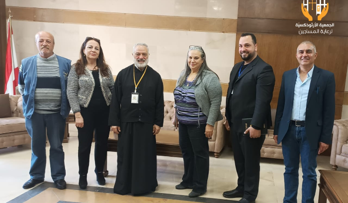 الجمعية الارثوذكسية لرعاية المساجين تابعت وضع المساجين في ظلّ الاوضاع الماساوية