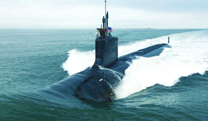 غواصة أميركية في الشرق الاوسط لماذا؟