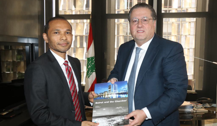 شقير يلتقي سفير ماليزيا<br />
ويتفقان على توقيع مذكرة تعاون بين غرفتي بيروت وجبل لبنان وماليزيا