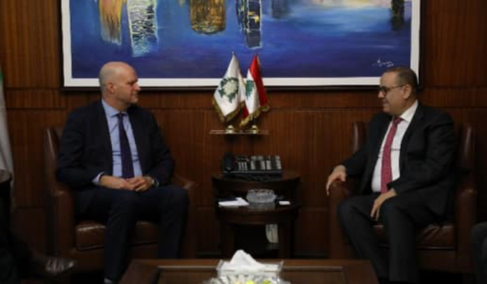 البيسري تابع مع زواره الأوضاع العامة وملف النازحين