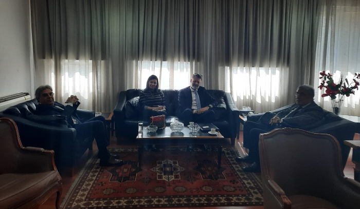 وزير العدل بحث مع سفير الدنمارك شؤوناً ذات إهتمام مشترك