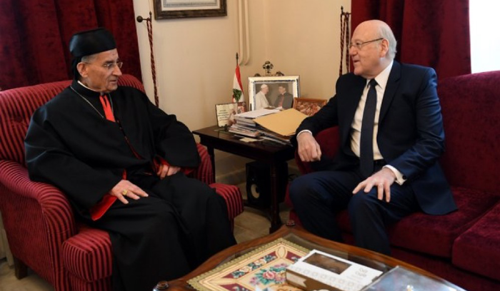 الراعي‬⁩ لميقاتي: لبنان يحتاج إلى المزيد من القرارات الحكيمة