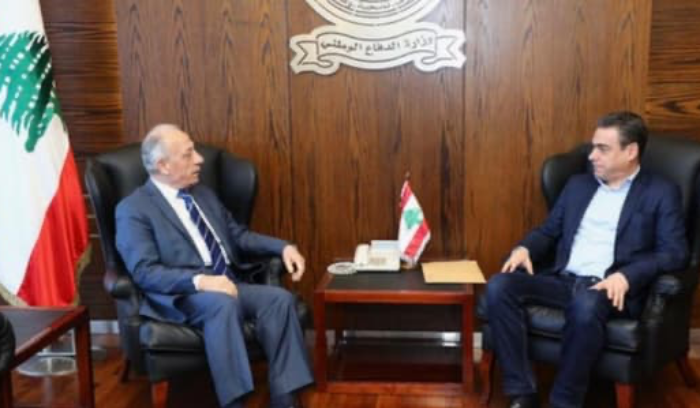 وزير الدفاع التقى صحناوي