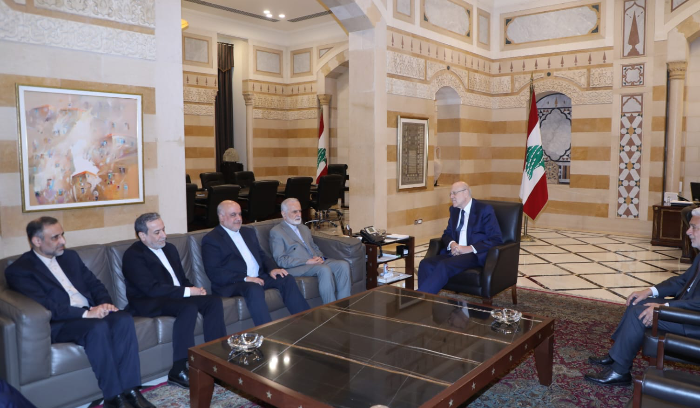 ميقاتي استقبل رئيس المجلس الإستراتيجي للعلاقات الخارجية في ايران