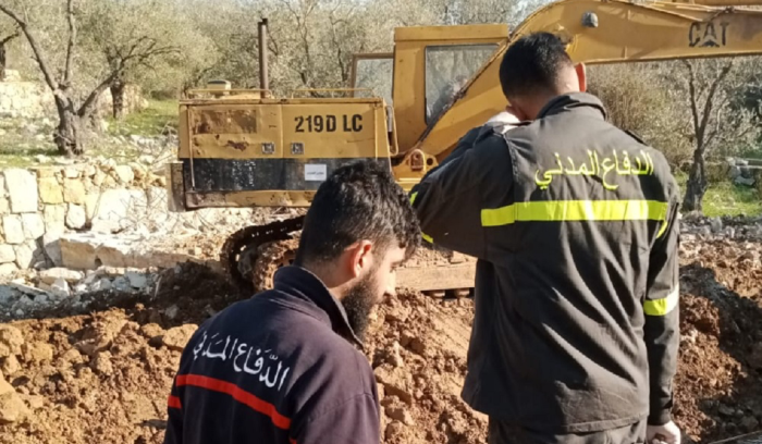 انتشال جثامين وأشلاء 5 ضحايا من دير ميماس