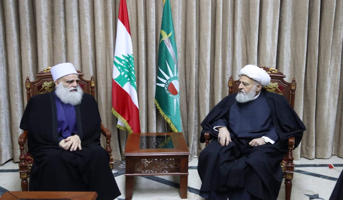 شيخ العقل زار الخطيب ودريان: لا فئة مستبعدة أو مهزومة أو فئة منتصرة