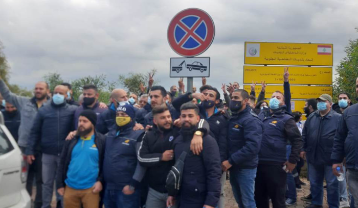 موظفو ليبان بوست بدأوا  إضراباً جديداً اليوم