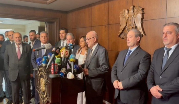 وزير الخارجية السوري التقى وفدا برلمانيا لبنانيا