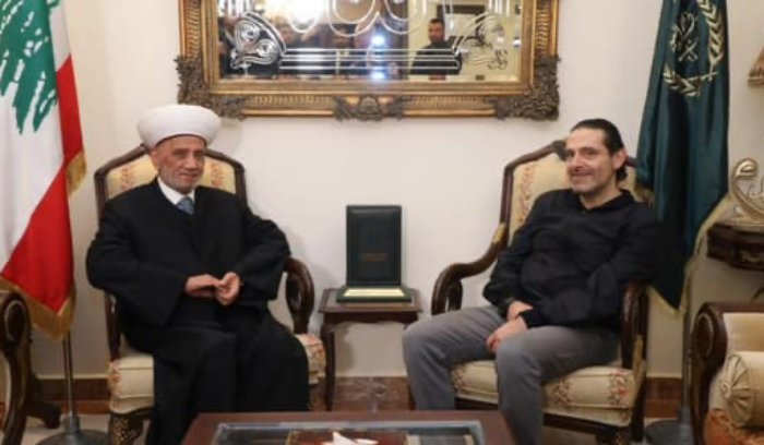 اللقاء الأول للحريري خارج بيت الوسط