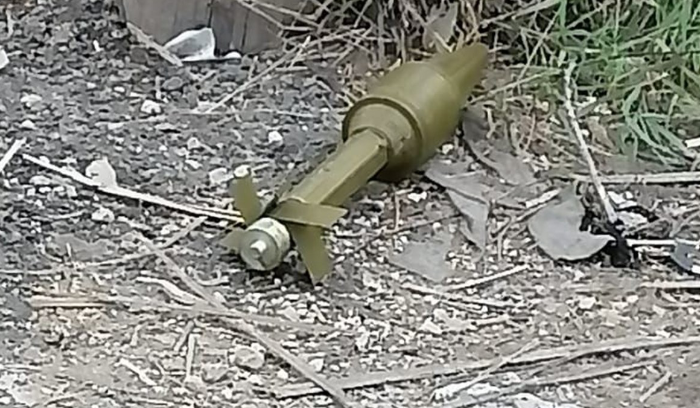 تفجير قذيفة صاروخية  في منطقة الريحانية - ببنين