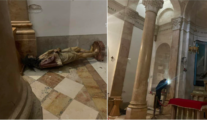 مستوطنون يقتحمون كنيسة 