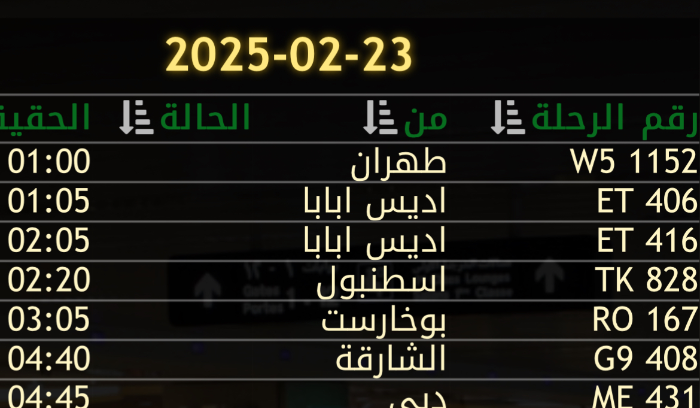 طائرة ايرانية في مطار بيروت هذه الليلة