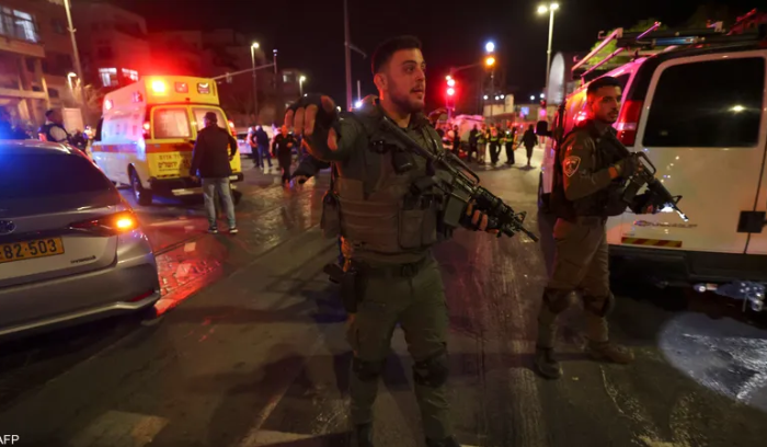 بالصور- جريحان بإطلاق نار في حي سلوان بالقدس