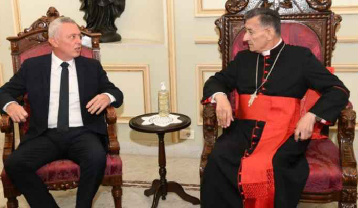 فرنجية من بكركي: انا لست مرشح حزب الله