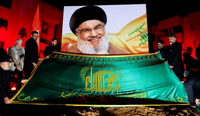 «حزب الله» يضغط على بيئته لأوسع مشاركة في تشييع نصرالله<br />
استنفار أمني لبناني للتعامل مع أي سيناريو