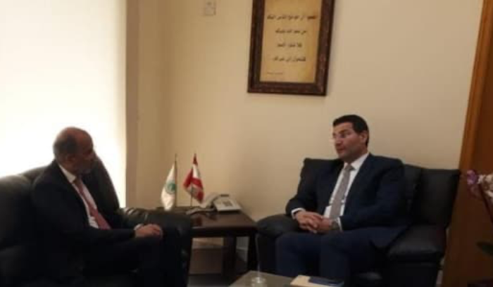 وزير الزراعة تابع الأمن الغذائي مع ضيف أممي