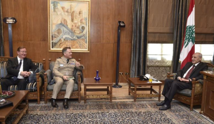 بري التقى كبير مستشاري وزارة الدفاع البريطانية
