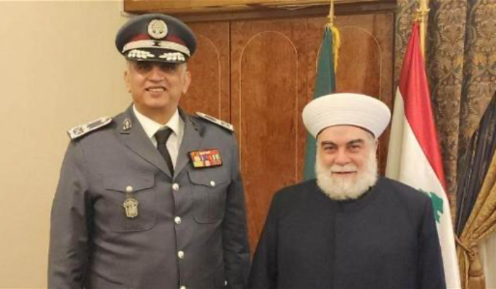 المفتي إمام إستقبل اللواء عثمان مهنئاً