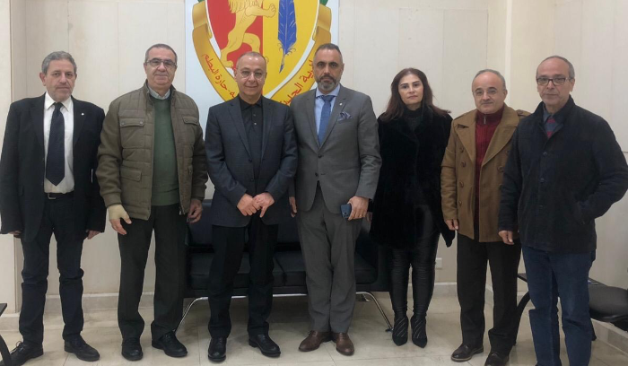 وفد كتائبي زار رئيس بلدية الحدت لمتابعة حيثيات ملف صفقة بيع الاراضي