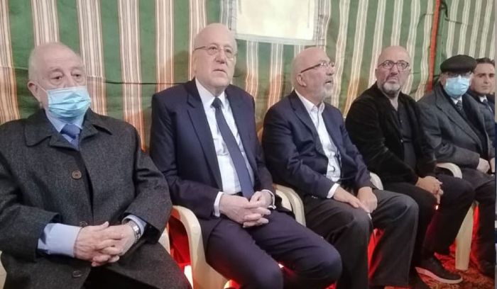 ميقاتي من شمسطار: لمتابعة تنفيذ اتفاق الطائف كاملاً إكراماً للحسيني