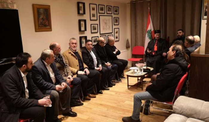 وفد قواتي التقى البطريرك الراعي في لندن