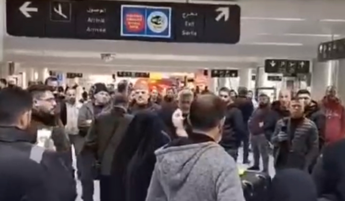 توتر داخل مطار بيروت.. 
