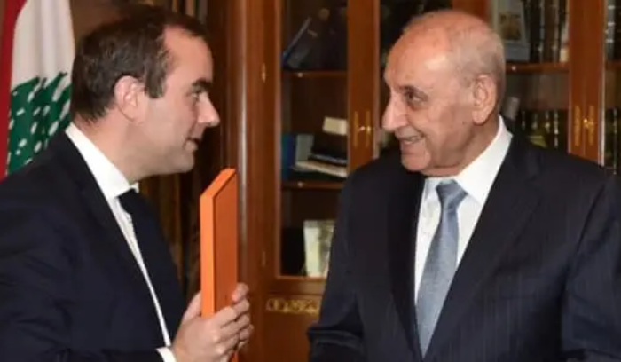 وزير الدفاع الفرنسي في عين التينة