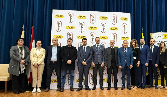 اتفاقية تعاون بين نقابة الصيادلة و   OMT<br />
سلّوم: أساس الشراكة مع OMT التزامها بالمعايير  الدولية<br />
أبو زيد: نرحّب بالصيادلة  لتسديد مستحقّاتهم  للنقابة في أكثر من 1،400 مركز