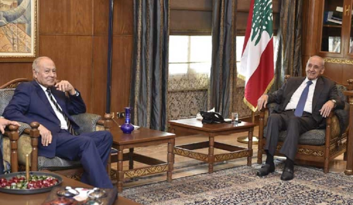 أبو الغيط من عين التينة: لبنان سيخرج من الأزمة