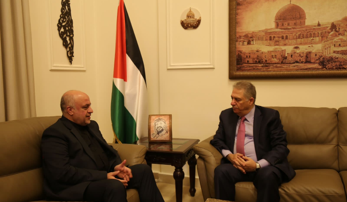 دبور يستقبل السفير الايراني في لبنان
