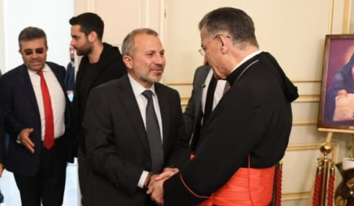 باسيل من بكركي: 