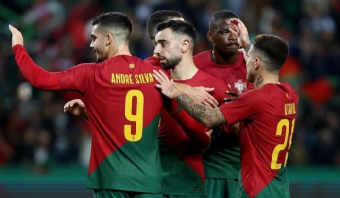 البرتغال تسحق سويسرا وتضرب موعدًا مع المغرب