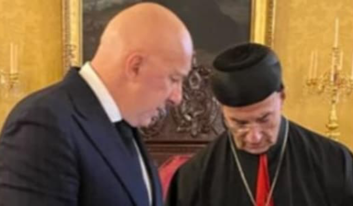 الراعي استقبل في روما قنصل لبنان الفخري في توسكانا