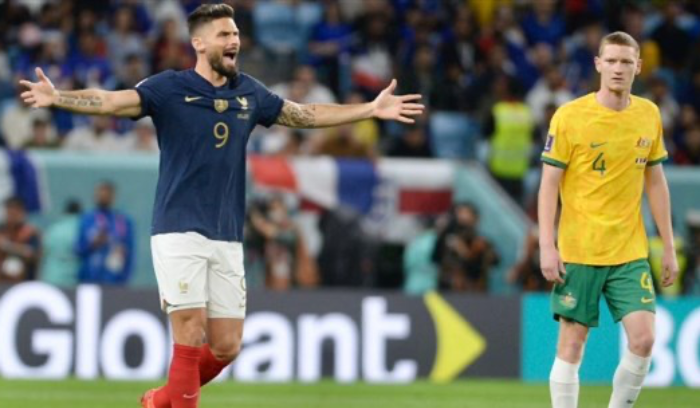 فرنسا تهزم استراليا وتتصدر المجموعة الرابعة بمونديال قطر