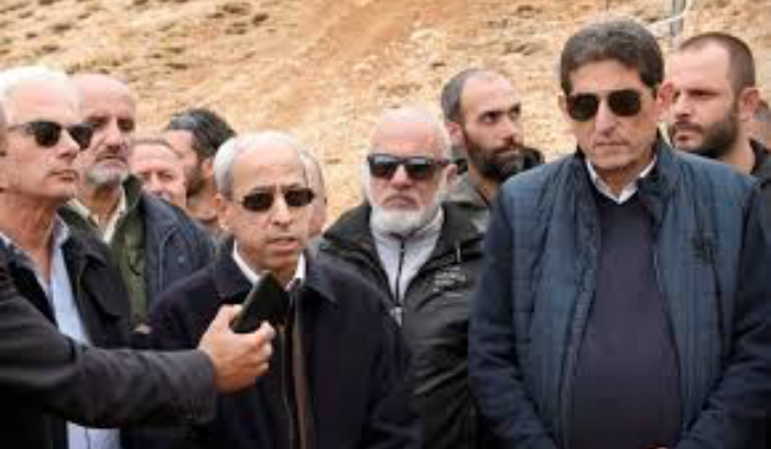 الخير زار منطقة الارز وعاين الأضرار على المصعد الكهربائي