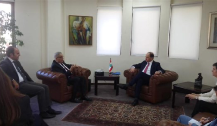 بوحبيب بحث مع نائب ألماني في ملف النازحين