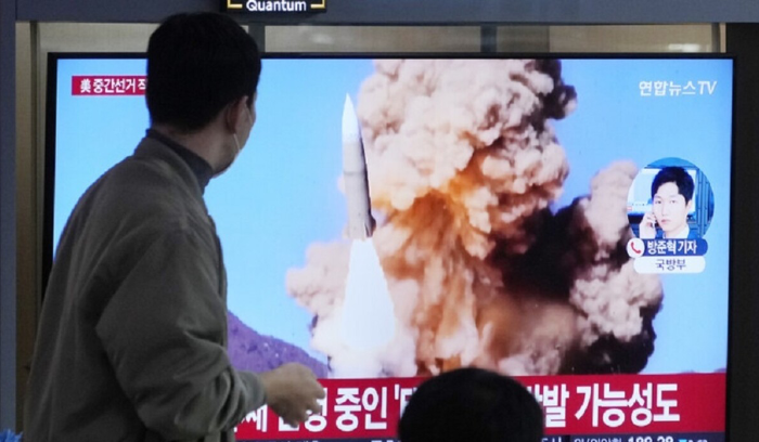 كوريا الشمالية تطلق صاروخا بالستيا بعيد المدى وإعلان حالة الاستنفار في اليابان