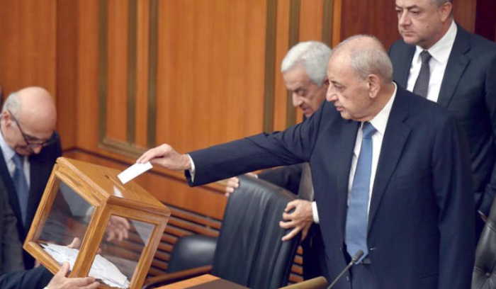 جلسة سادسة للبرلمان اللبناني تفشل في انتخاب رئيس... واسم فرنجية يظهر للمرة الأولى<br />
باسيل لكوادر «الوطني الحر»: من دوننا لا يمكنهم إيصال رئيس للجمهورية