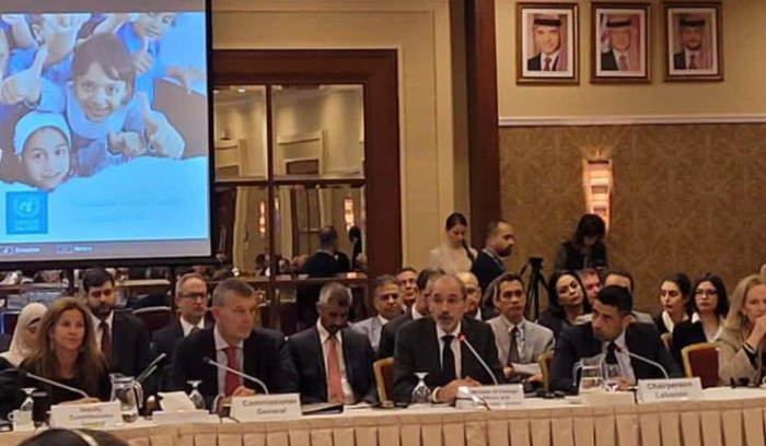 الحسن التقى  مساعدة وزير الخارجية الأميركي وبحث مع الصفدي ولازاريني تطوير 