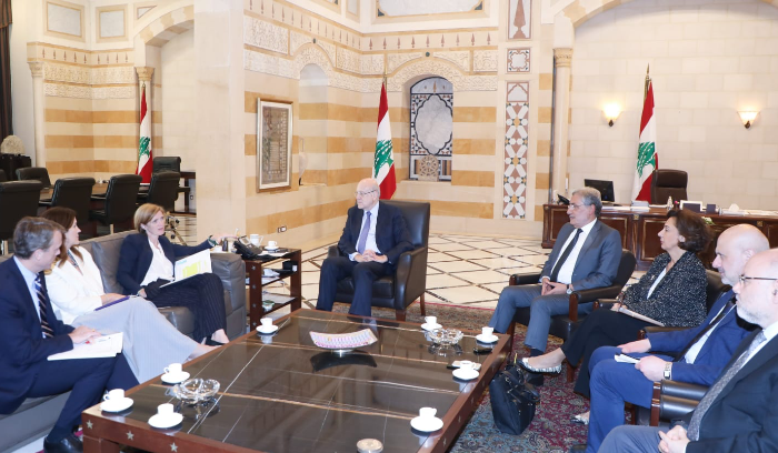 ميقاتي: نتمنى دعم الوكالة الاميركية الادارات اللبنانية تقنيا لتمكينها من تفعيل عملها