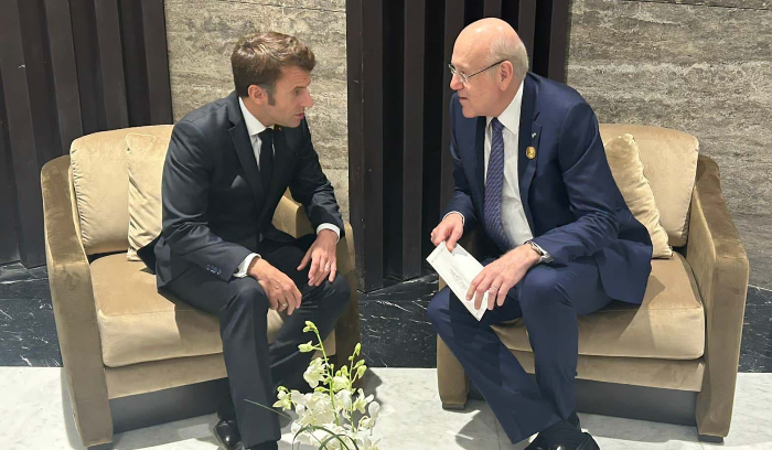اجتماع بين ماكرون وميقاتي… وكلمة للأخير في COP27