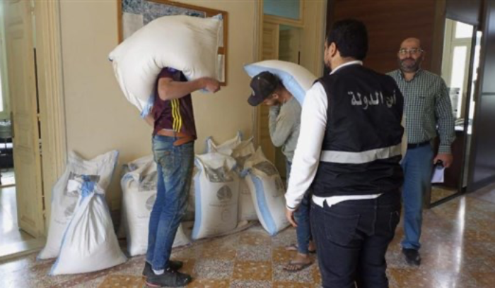 أمن الدولة في عكار يصادر طحيناً مدعوماً