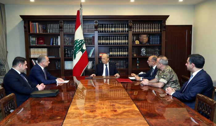 عون زوّد الوفد المغادر الى الناقورة بتوجيهاته